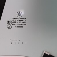 2007-2010 BMW 650i M6 Convertible Left Quarter Glass Window 51357186643 OEM