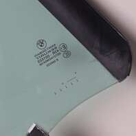 2007-2010 BMW 650i M6 Convertible Left Quarter Glass Window 51357186643 OEM