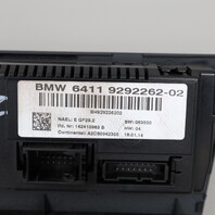 2010-2013 BMW 128i 135i 328i 335i M3 Climate Control Panel 64119292262 OEM Used