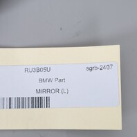2008-2010 BMW 528i 535i 550i Left Door Mirror Space Grey 51167189623 OEM Used