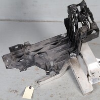 11-16 BMW 528i 535i 550i Right Hood Latch Support Bracket 51647200794 OEM Used