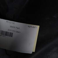 2011-2018 BMW X3 X4 Left Front Fender Liner Front Half 51717213641 OEM Used