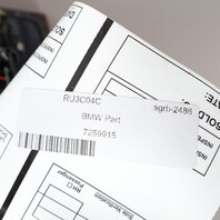 2012-2015 BMW 320i 328i 335i Left Tail Light Lid Mount 63217372793 OEM Used