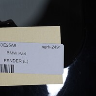 2004-2006 BMW 325ci 330ci Left Fender Black 41347065263 OEM Used