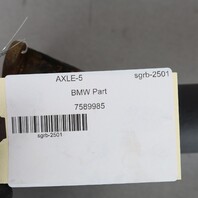 2011-2018 BMW X3 X4 Front Drive Shaft 26207589985 OEM Used