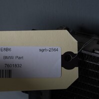 2010-2019 BMW 550i 650i Auxiliary Radiator 17117601832 OEM Used