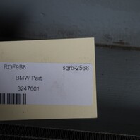 2009-2012 BMW 750i Auxiliary Radiator 17117576827 OEM Used