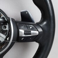 2014-2016 BMW 528i 535i Steering Wheel M-Sport Paddle Shift 32307851230 OEM Used