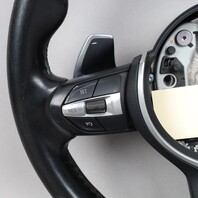 2014-2016 BMW 528i 535i Steering Wheel M-Sport Paddle Shift 32307851230 OEM Used