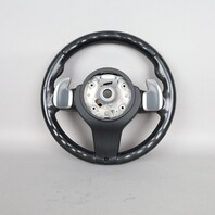 2014-2016 BMW 528i 535i Steering Wheel M-Sport Paddle Shift 32307851230 OEM Used