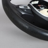 2014-2016 BMW 528i 535i Steering Wheel M-Sport Paddle Shift 32307851230 OEM Used