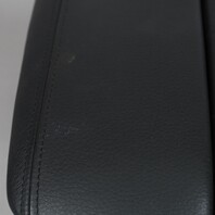 2014-2018 BMW X5 F15 Center Console Armrest Black Lather 51169281632 OEM Used