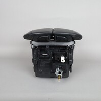 2014-2018 BMW X5 F15 Center Console Armrest Black Lather 51169281632 OEM Used