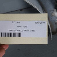 2014-2018 BMW X5 Right Rear Fender Flare Arch Flare White 51777378577 OEM Used