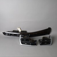 2014-2019 BMW X5 X6 Dash AC Air Vent Set Center RIght Left 64229252648 OEM Used