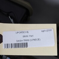 2014-2019 BMW X5 X6 Dash AC Air Vent Set Center RIght Left 64229252648 OEM Used