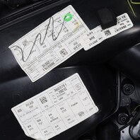 2014-2018 BMW X5 Right Rear Door Panel Black 51427370062 OEM Used