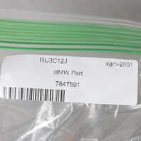 2014-2018 BMW X5 F15 Left Rear Bumper Reflector 63147847591 OEM Used