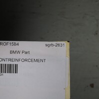 2012-2015 BMW X1 Front Bumper Reinforcement Bar 51112990188 OEM Used