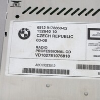 08-09 BMW 128i 135i 328i 335i Stereo Radio Professional CD 65129178860 OEM Used