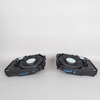 2008-2013 BMW 328i 335i M3 X1 Floor Speaker Subwoofer Pair 65139143143 OEM Used
