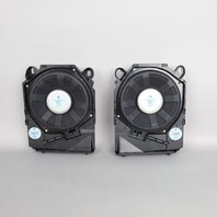 2008-2013 BMW 328i 335i M3 X1 Floor Speaker Subwoofer Pair 65139143143 OEM Used