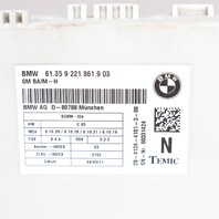 BMW 328i 335i X1 X5 X6 Z4 Front Power Seat Module 61359221861 OEM Used