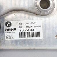 2011-2013 BMW 535i Transmission Oil Cooler Heat Exchanger 17217614173 OEM Used