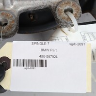 2000-2003 BMW M5 Left Rear Spindle Knuckle Hub 33322229349 OEM Used