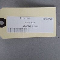 2007-2013 BMW 328i 335i M3 Coupe Left Front Seat Belt 72119114283 OEM Used