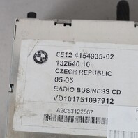 2005-2008 BMW X3 Z4 Radio Stereo Business CD Player 65124154935 OEM Used