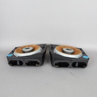 2004-2010 BMW X3 Floor Speaker Subwoofer Set Pair 65136990103 OEM Used