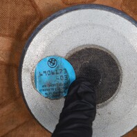 2004-2010 BMW X3 Floor Speaker Subwoofer Set Pair 65136990103 OEM Used