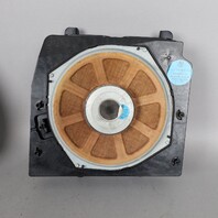 2004-2010 BMW X3 Floor Speaker Subwoofer Set Pair 65136990103 OEM Used