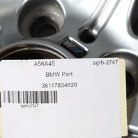 2006-2010 BMW M5 M6 Rear Wheel 19 x 9.5 Style 166 Rim 36117834626 OEM Used BENT