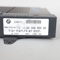 2001-2006 BMW 325i 330i M3 Convertible Amp Amplifier 65128380068 OEM Used