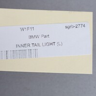 2007-2010 BMW 328i 335i M3 Coupe Left Tail Light 63217162299 OEM Used