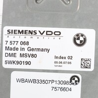2008-2010 BMW 128i 328i 528i X5 Z4 Engine Control Module ECM ECU MSV80 OEM Used