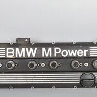 1991-1993 BMW M5 E34 Engine Valve Cover "M-Power" 11121312482 OEM Used