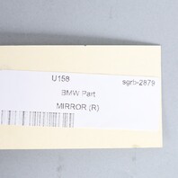 2014-2016 BMW 428i 430i 435i 440i Right Door Mirror 51167285136 OEM Used