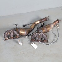 2001-2006 BMW 325i 330i M54 Exhaust Manifold Set Front Rear 87K Miles OEM Used