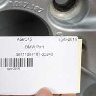 2004 2005 BMW 330i Rear Wheel 18 x 8.5 Rim 10 Spoke Style #71 BENT AS IS