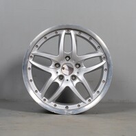 2004 2005 BMW 330i Rear Wheel 18 x 8.5 Rim 10 Spoke Style #71 BENT AS IS