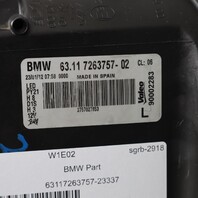 2012-2013 BMW 128i Left Halogen Headlight Halogen 63117263643 OEM Used