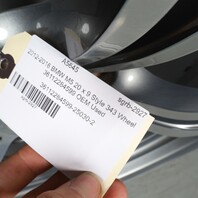 2012‑2016 BMW M5 F10 Style 343 20″ Front Alloy Wheel 36112284599 BENT AS IS
