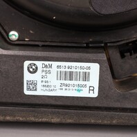 BMW 228i 230i 328i 335i M2 Floor Speaker Subwoofer Pair 65139210149 OEM Used