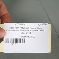 2009‑2019 BMW 535i 550i 640i 740i 750i Front Engine Suspension Subframe OEM Used