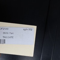 2007-2013 BMW X5 E70 Lower Trunk Tailgate Alpine White 41627161677 OEM Used