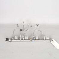 2009-2012 BMW 550 750 X5M N63 4.4 Left Fuel Injector Rail 13537547600 OEM