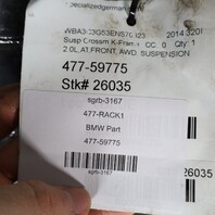 BMW 328xi 330xi 335xi 340xi Front Suspension Crossmember 31106872121 OEM